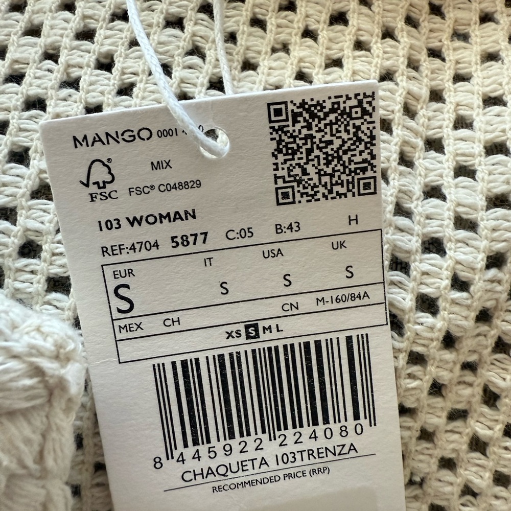 Mango Cream Women's Sweater - Picture 2 of 4